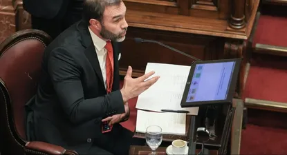 Ezequiel Atauche, senador de LLA