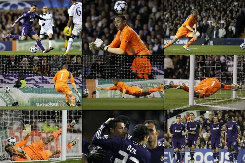 El arquero del Tottenham, el brasileño Heurelho Gomes, admitió su “error” en el partido ante el conjunto merengue