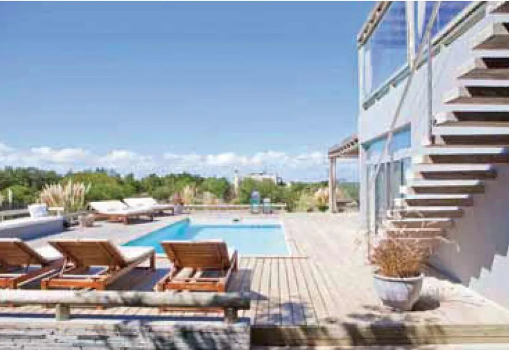 Otra vista de la residencia de 600 m2