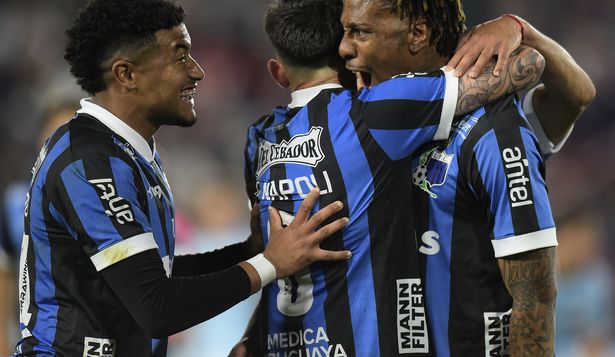 Kevin Amaro, Gonzalo Nápoli y Abel Hernández