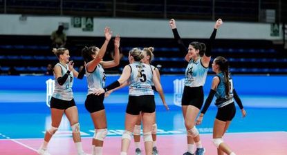 El Observador | 202500308 Atlético Barbato en el Sudamericano de Clubes femenino de vóleibol sala en Belo Horizonte 2025, quinto puesto