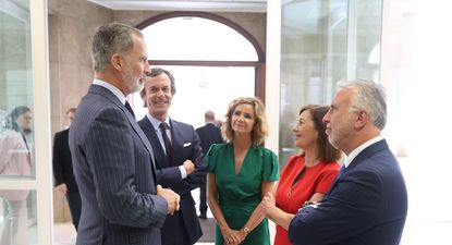 El Rey preside el acto de entrega del “IV Premio 15 de junio” a la concordia, la cohesión social y los valores constitucionales otorgado por España Juntos Sumamos, en el Congreso de los Diputados