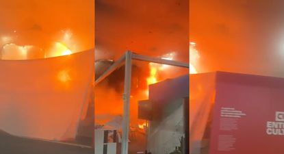 Incendio en COP30 en Brasil