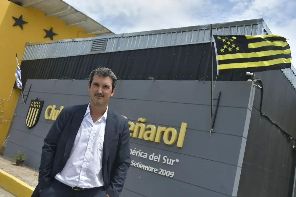 Juan Susena en el Complejo de Alto Rendimiento en Solymar