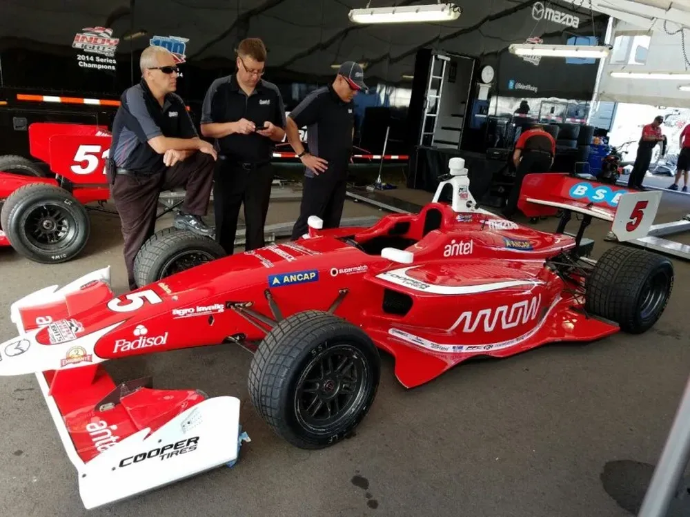 El nuevo coche de Urrutia para 2017: Dallara IL-15 de la escudería Belardi