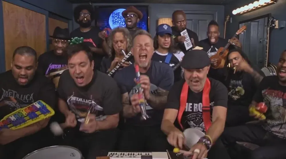 Metallica en The Tonight Show Starring Jimmy Fallon