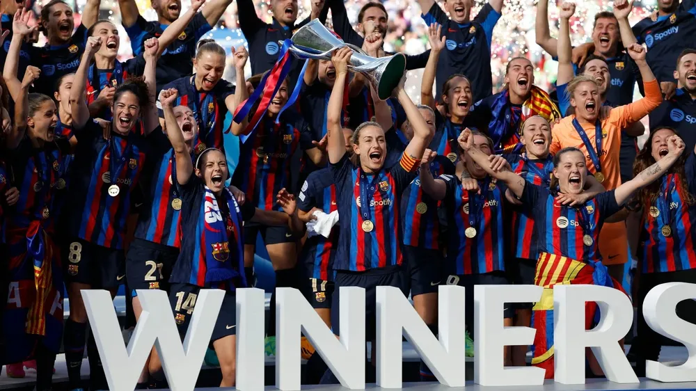 Equipo femenino del Barcelona