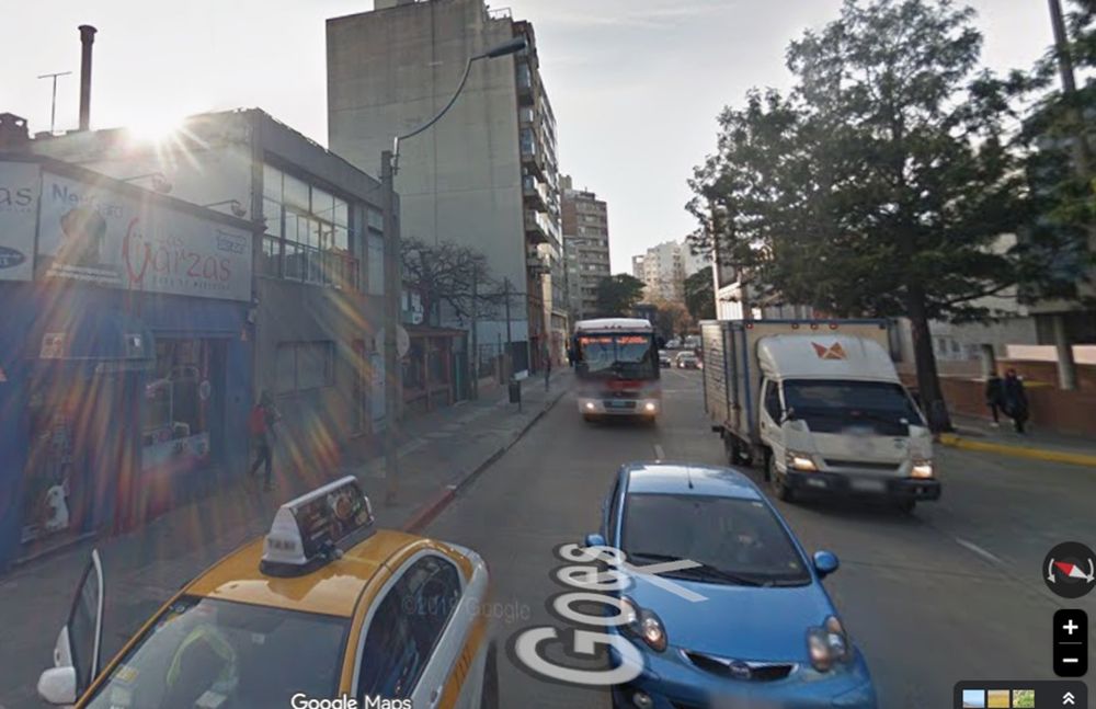 La zona donde ocurrió el crimen.&nbsp;