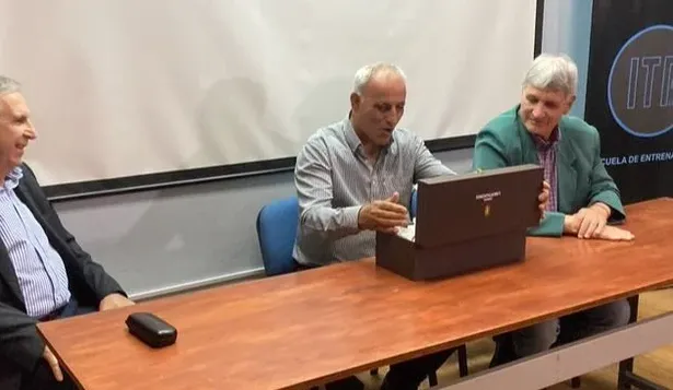 Gerardo Pelusso, Antonio Alzamendi y Ariel Longo