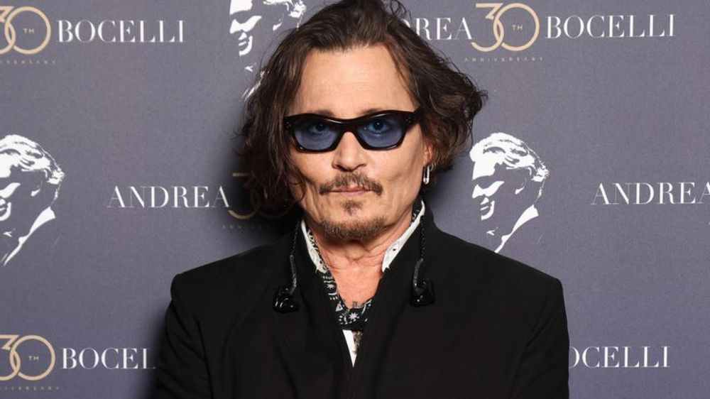 El actor y director estadounidense Johnny Depp