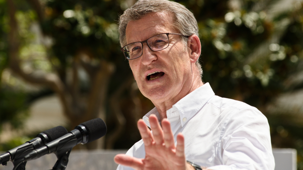 Alberto Núñez Feijóo, líder del PP