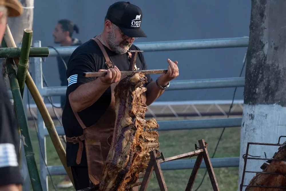 Competencia de asadores.