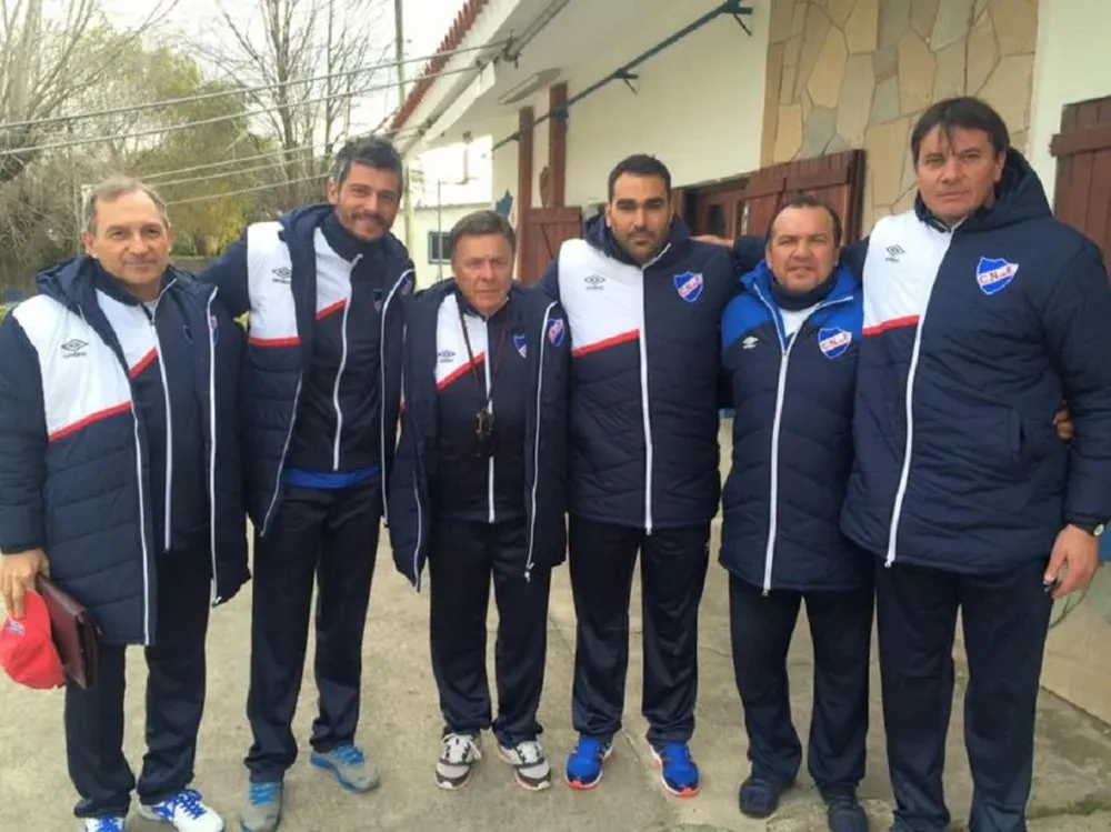 Munúa y su cuerpo técnico