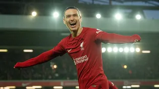 Darwin quiere seguir celebrando goles para Liverpool