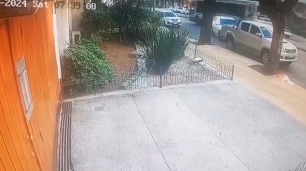 Nuevas imágenes del ómnibus de Cutcsa antes del accidente en Pocitos