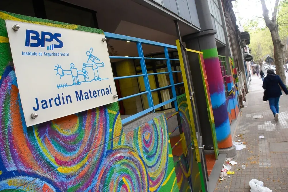 El jardín maternal del BPS está ubicado en Rodó entre Arismendi y Frugoni