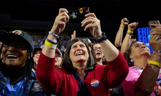 Los votantes de Erie se han convertido en un termómetro de la situación política en el país.