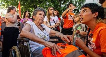 Maricarmen Abascal fue desalojada el 23 de septiembre de la casa en la que había vivido durante más 70 años.