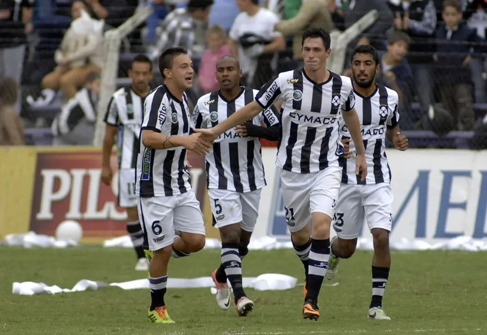 Adrián Colombino, Santiago Martínez, Martín Díaz y Maximiliano Olivera