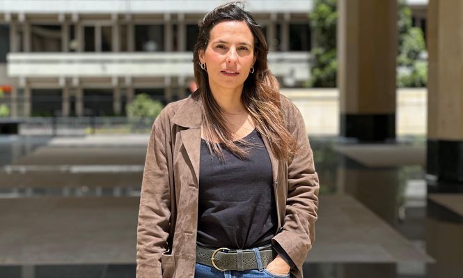 Helena Uran visitó junto a BBC Mundo el nuevo Palacio de Justicia en Bogotá.