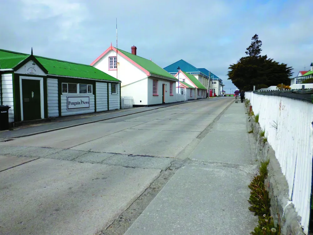 Ross Road, en Stanley