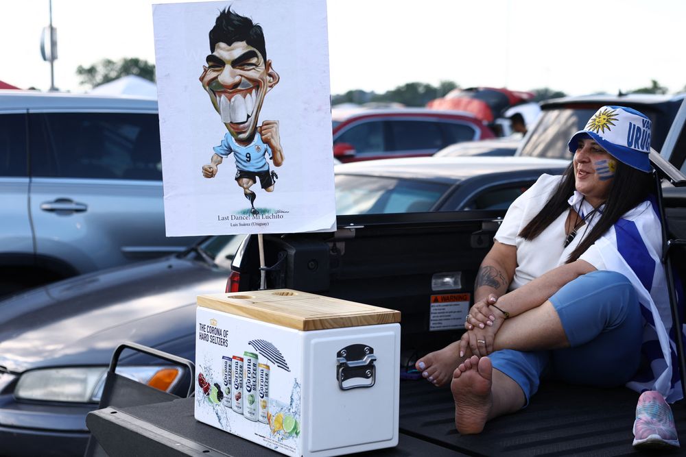Hincha de Uruguay y de Luis Suárez