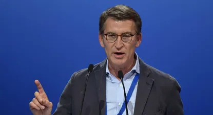 El líder del PP, Alberto Núñez Feijóo.