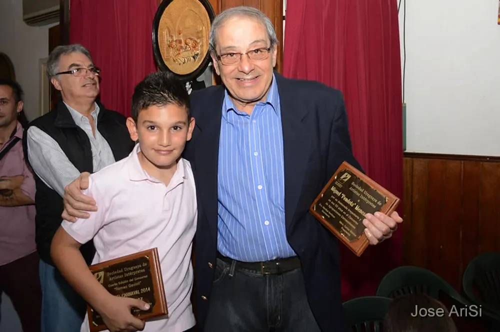 Nahuel (la revelación) y Pendota Meneses (premio a la trayectoria)