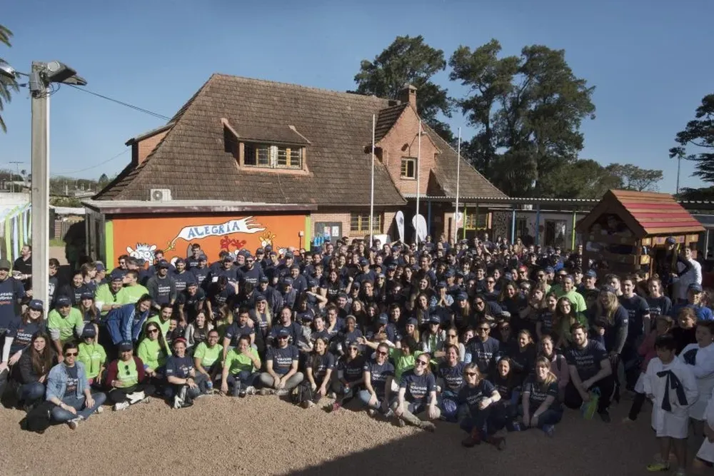Los voluntarios de Telefónica