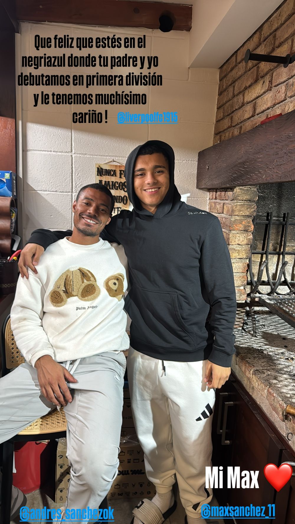 Nicolás De la Cruz y Max Sánchez
