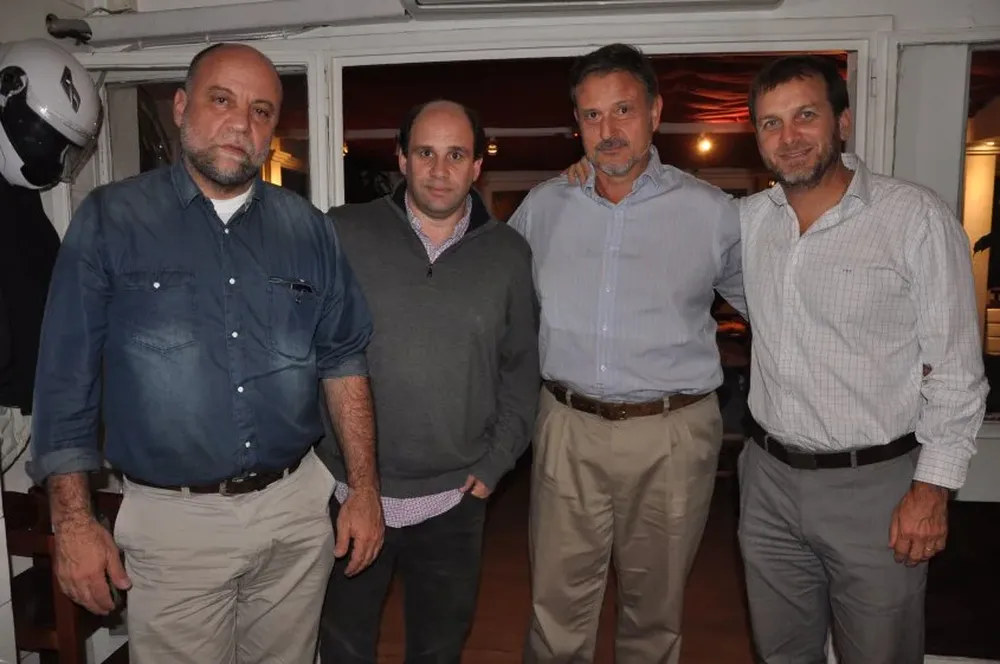 Favio Magno, Sebastián Piñeyrúa, Andrés Pieroni y Fernando de Posadas