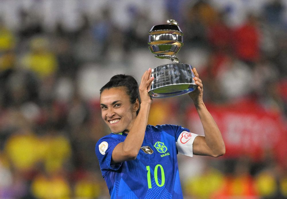 Marta fue elegida la Mejor Jugadora de la Copa Am&eacute;rica femenina de 2025
