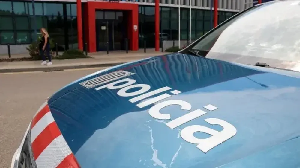 Un coche de los Mossos dEsquadra