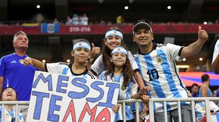 Hinchas de Argentina