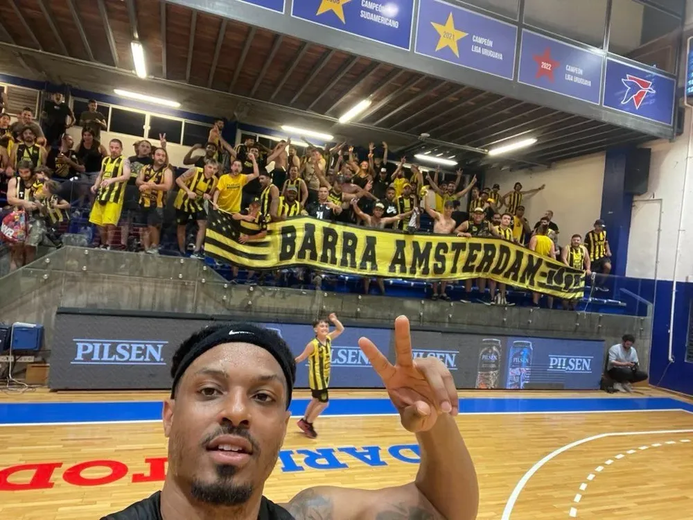 La selfie del ganador, Shaquille Johnson