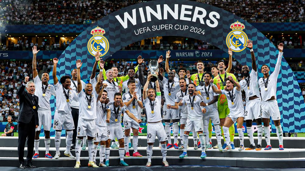 Real Madrid, campeón de la Supercopa.