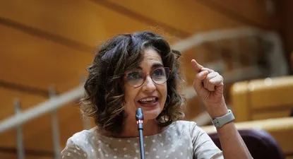 La vicepresidenta primera y ministra de Hacienda, María Jesús Montero.