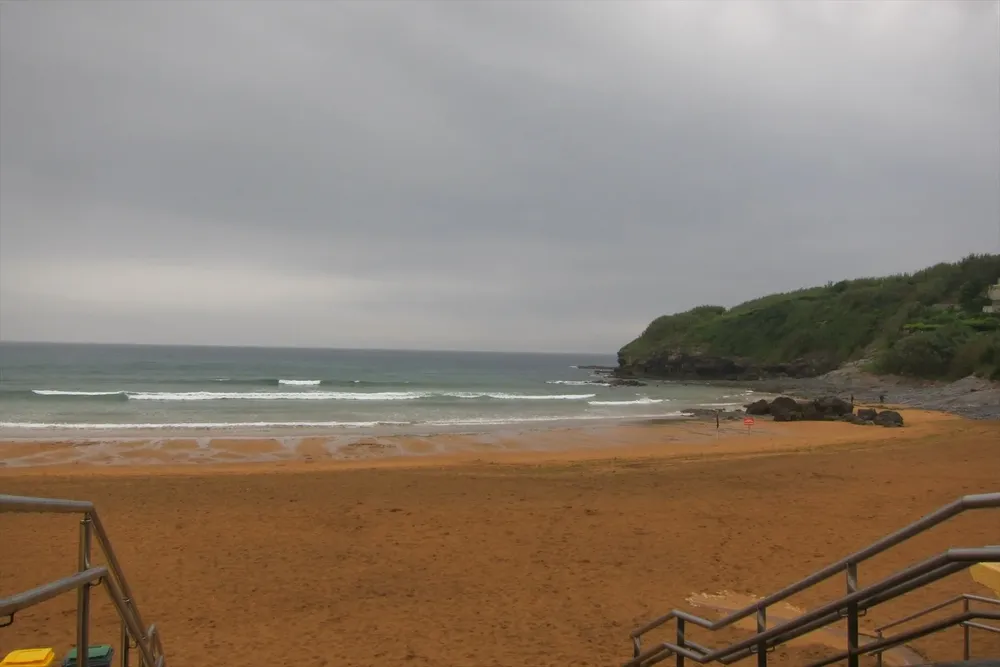 Jornada nubosa en Vizcaya.