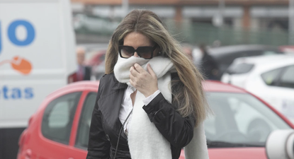 Claudia Montes, a su llegada a los juzgados de Gijón