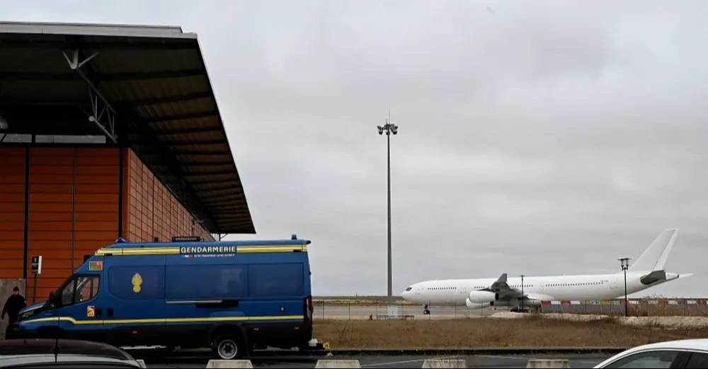 El aeropuerto de Vatry, donde quedó varado el avión con 303 pasajeros.