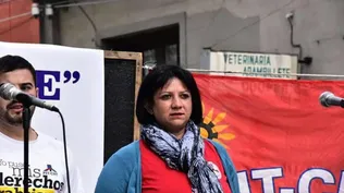 Laura Rivero, presidenta suspendida del sindicato de domésticas