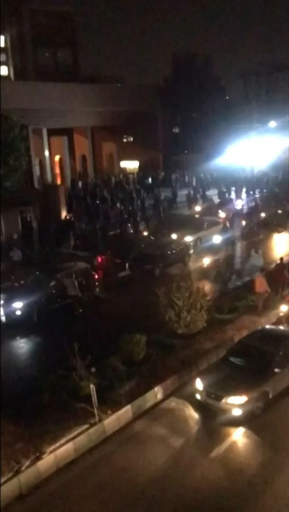 Protesta en una universidad iraní (archivo)