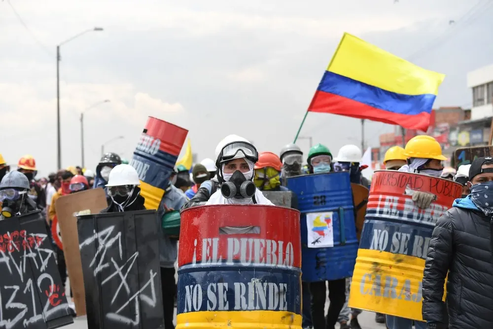 Nueva protesta en Colombia, 28 de mayo de 2021