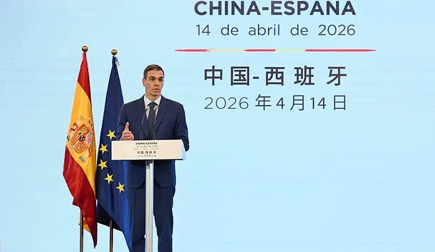 El presidente, Pedro Sánchez, en su última visita a China.&nbsp;