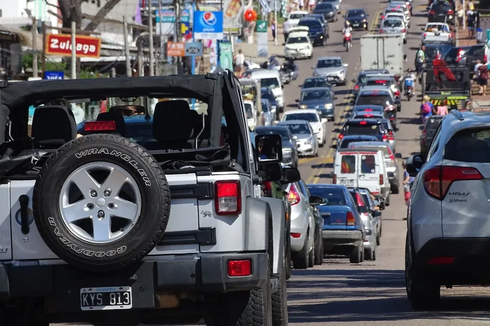 Las infracciones de tránsito de los extranjeros aumentaron en los primeros días en que llegaron turistas.