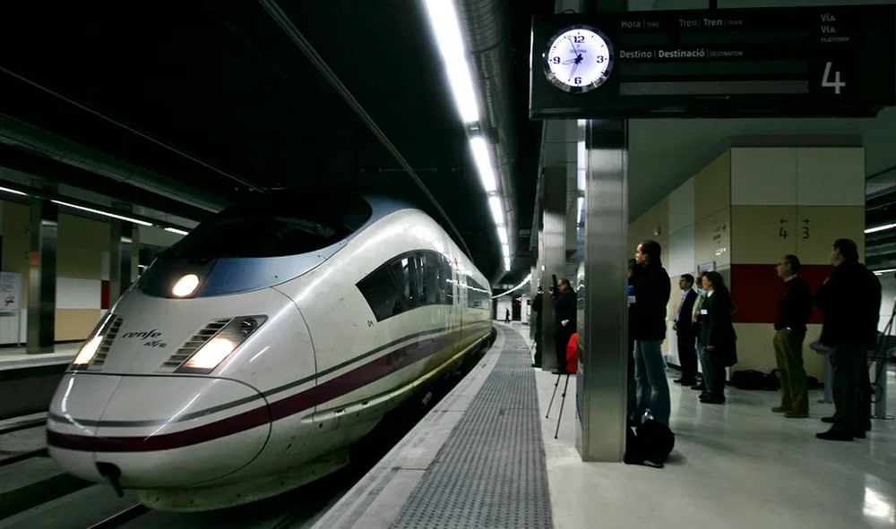 Una formación del AVE.