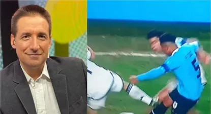 Rodrigo Romano se enojó con la roja que el VAR dio vuelta