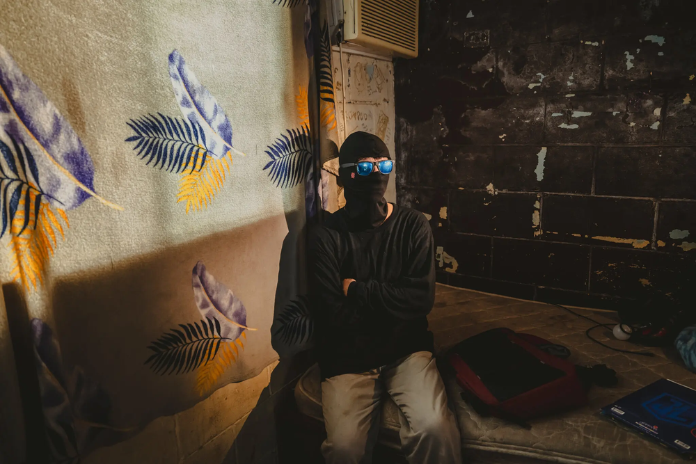 El estudiante de segundo año de química en un escondite de un cártel en el estado de Sinaloa - Foto por Meridith Kohut para The New York Times