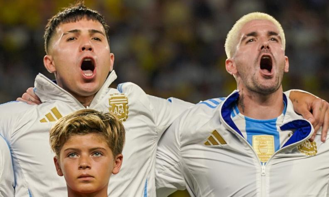 Enzo Fernández y Rodrigo De Paul