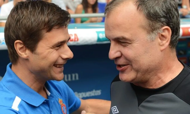 Mauricio Pochettino y Marcelo Bielsa&nbsp;